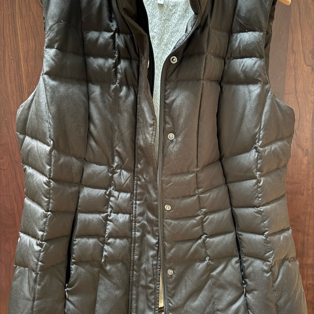 Calvin Klein Brown Puffer Vest